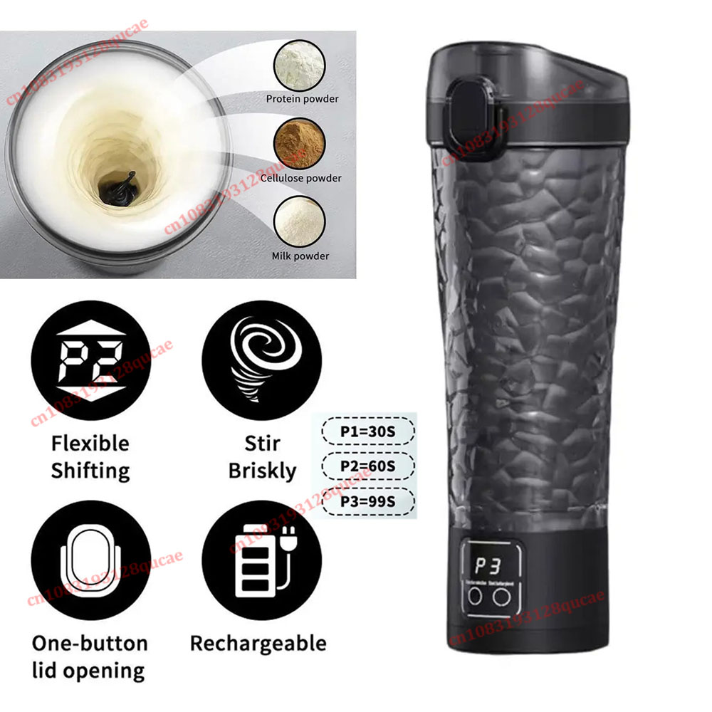 Protein Shaker Bottle - Tragbarer Protein-Shaker, 700 ml, Fitnessflasche mit