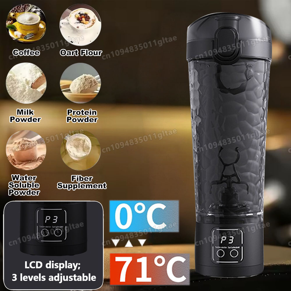 Protein Shaker Bottle - Neu im automatischen Mischbecher, 3-Gang-Stromversorgung, elektrische