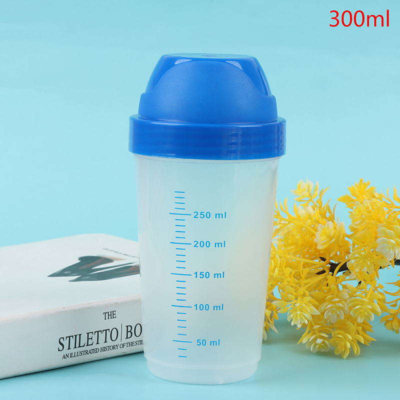 Protein Shaker Bottle - 300ml Shaker-Flasche Kreative Milchshake-Proteinpulver-Mischflasche Shake-Becher