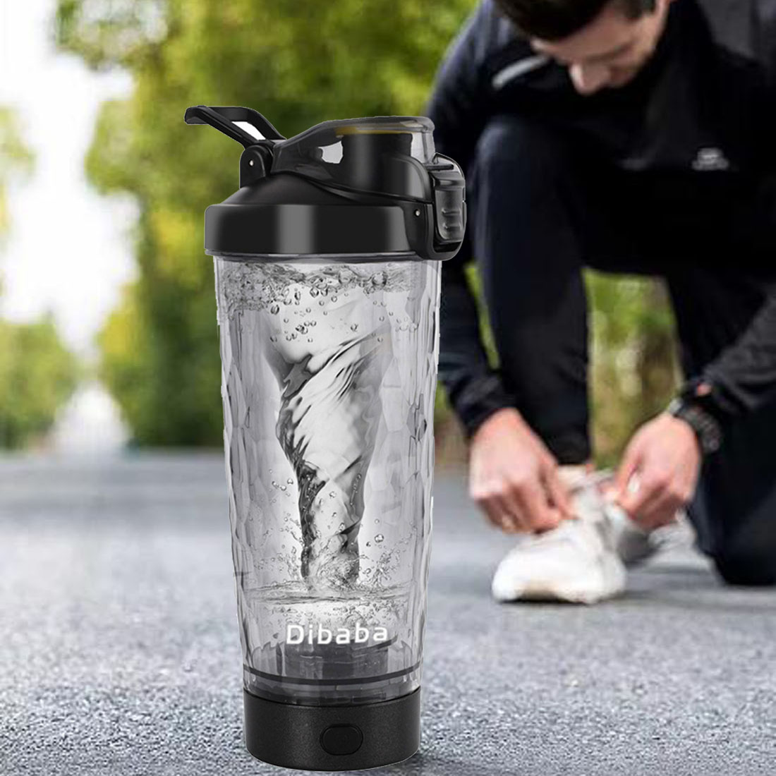 Protein Shaker Bottle - 700 ml Elektrische Protein Pulver Mischen