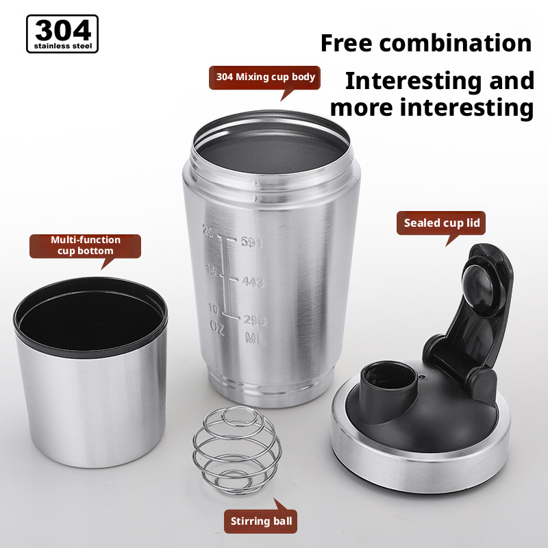Edelstahl-Proteinpulver-Shaker – Protein Shaker Bottle Bewertung und Preis
