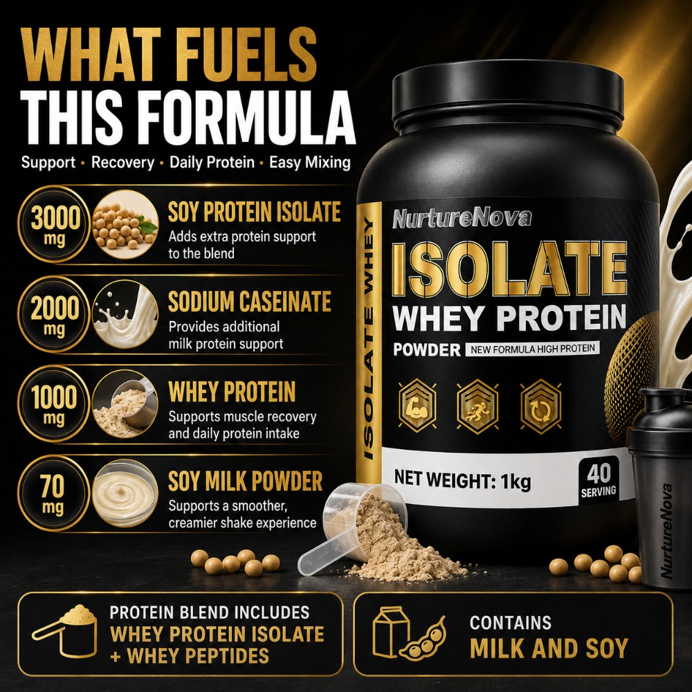 NurtureNova Isolat Whey Protei – Fitness Nutrition Protein Bewertung und Preis