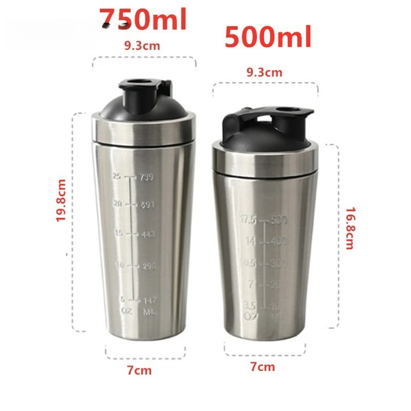 1 Stück Edelstahl-Proteinpulve – Protein Shaker Bottle Bewertung und Preis