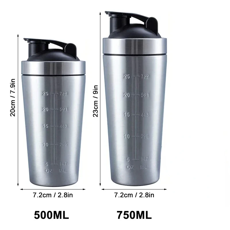 Edelstahl Protein Shaker Beche – Fitness Nutrition Protein Bewertung und Preis