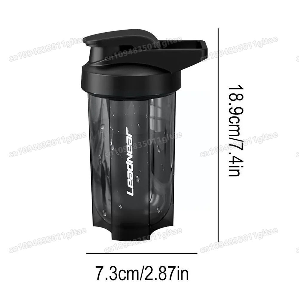 500ML Tragbare Protein Pulver  – Protein Shaker Bottle Bewertung und Preis