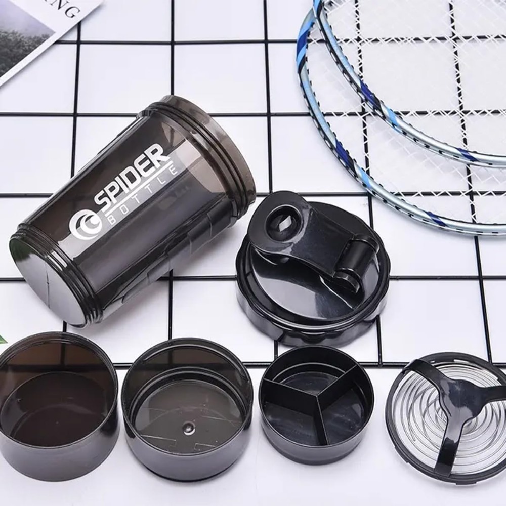 3 Schichten Shaker Protein Fla – Protein Shaker Bottle Bewertung und Preis