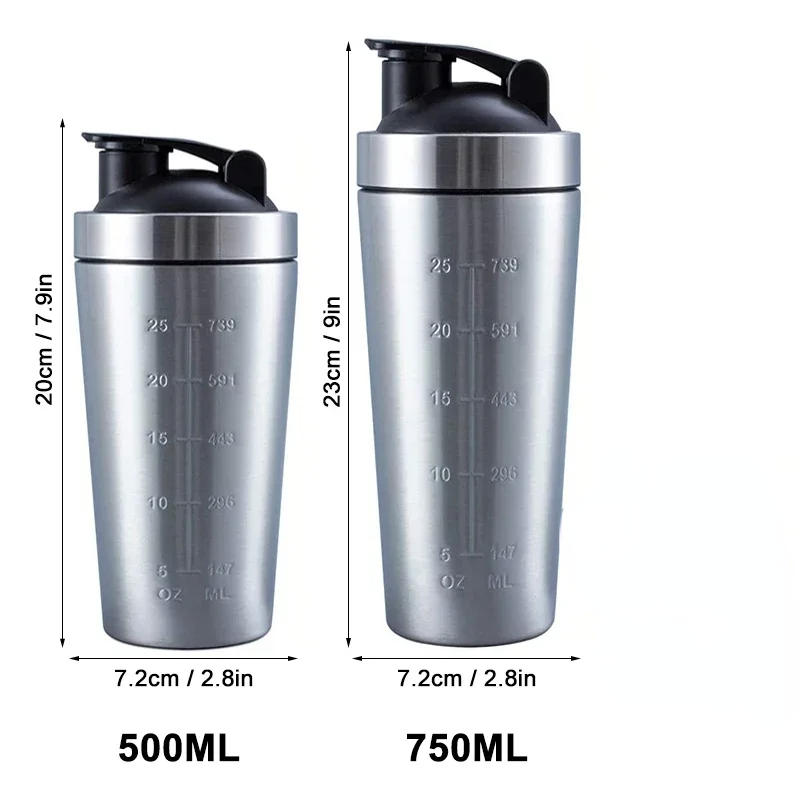 Edelstahl Protein Shaker Tasse – Fitness Nutrition Protein Bewertung und Preis