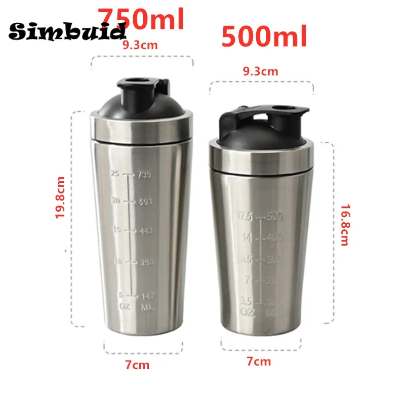 Edelstahl-Proteinpulver-Shaker – Protein Shaker Bottle Bewertung und Preis