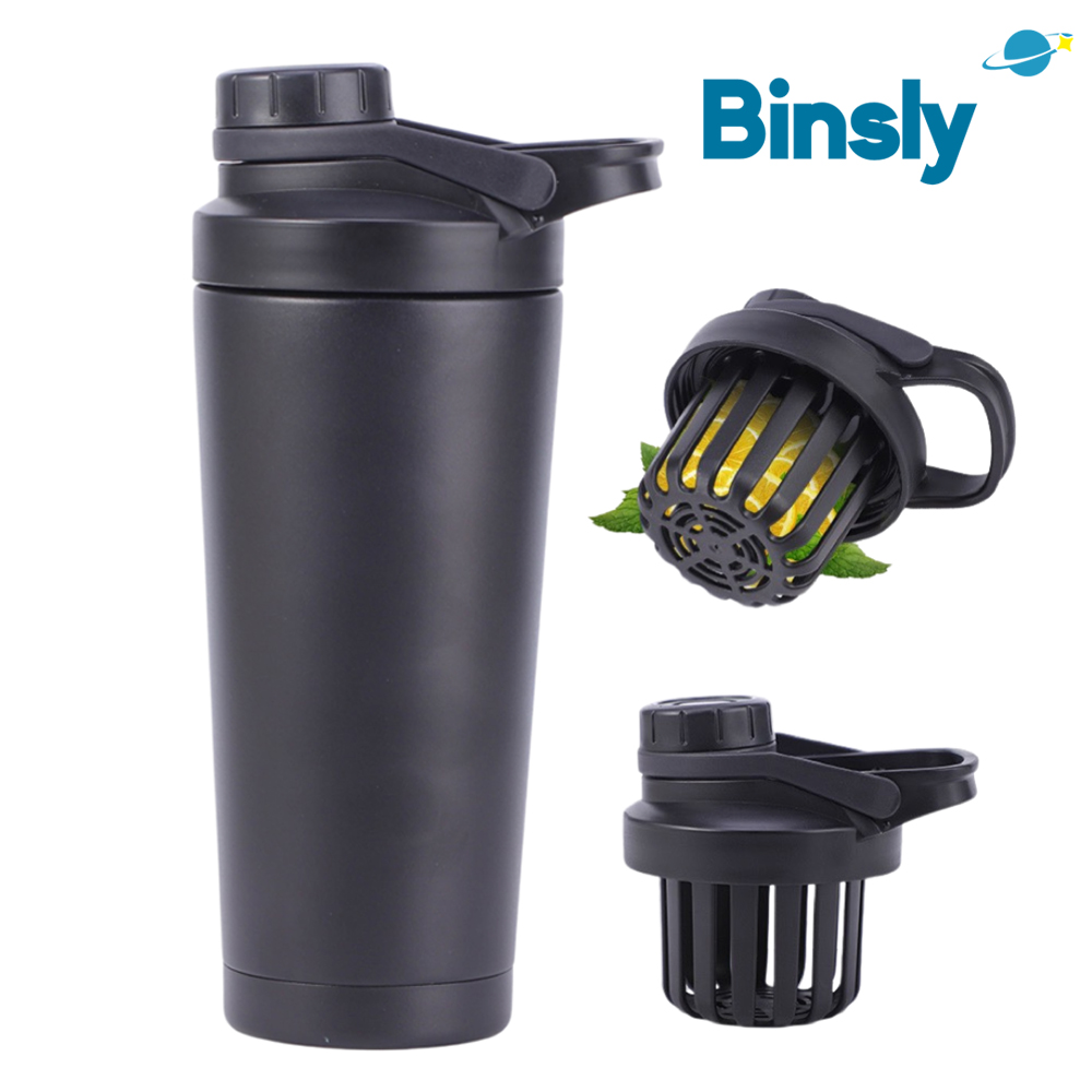 Tragbare 25 Unzen Edelstahl-Sh – Protein Shaker Bottle Bewertung und Preis